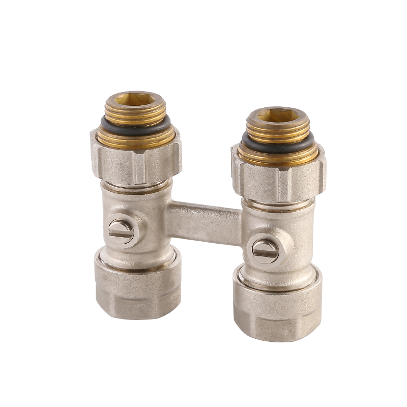 H Type Lock Shield Brass Radiator Valve