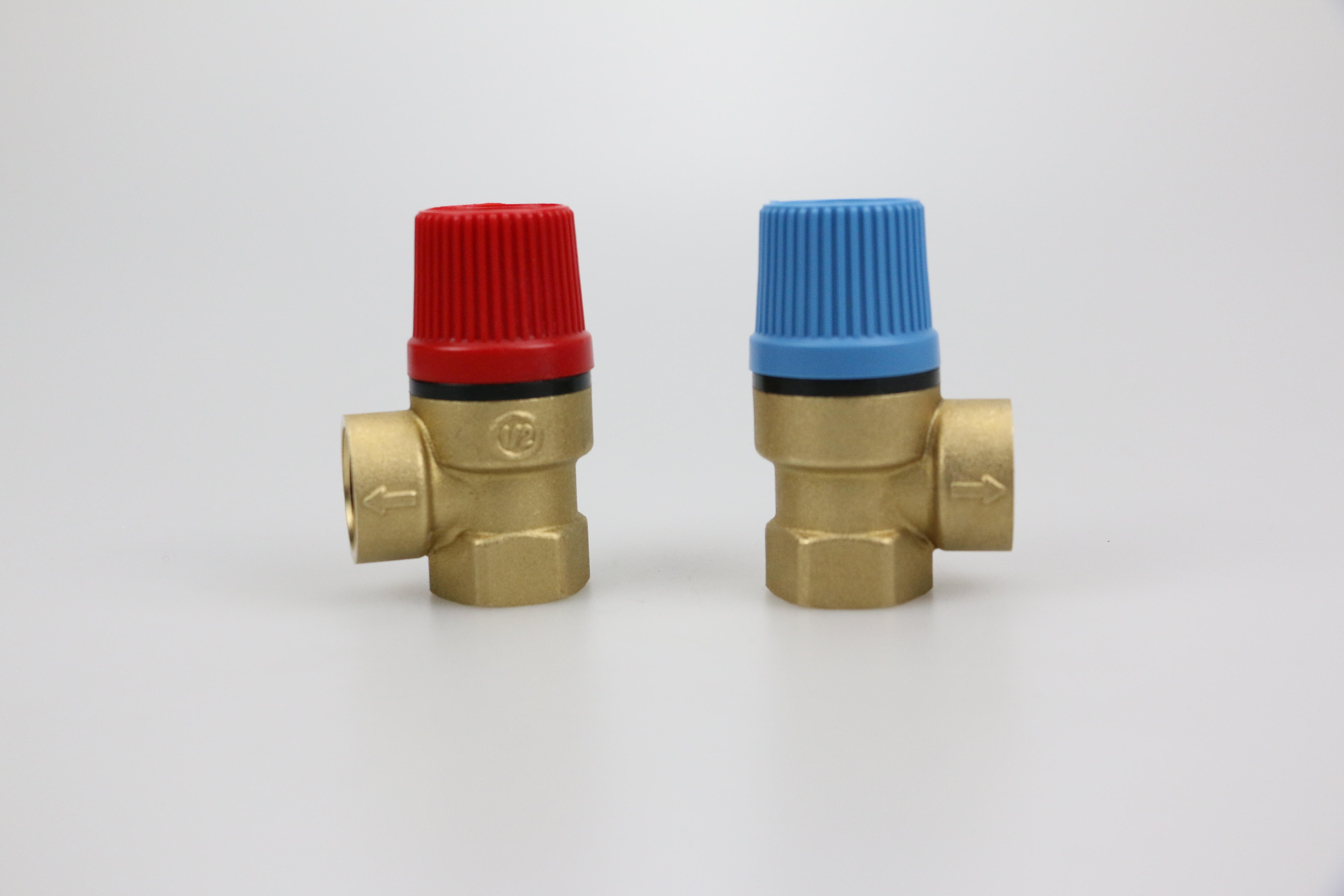 1/2 3/4 FF Brass Safety Valve with 3 bar 4 bar 6 bar