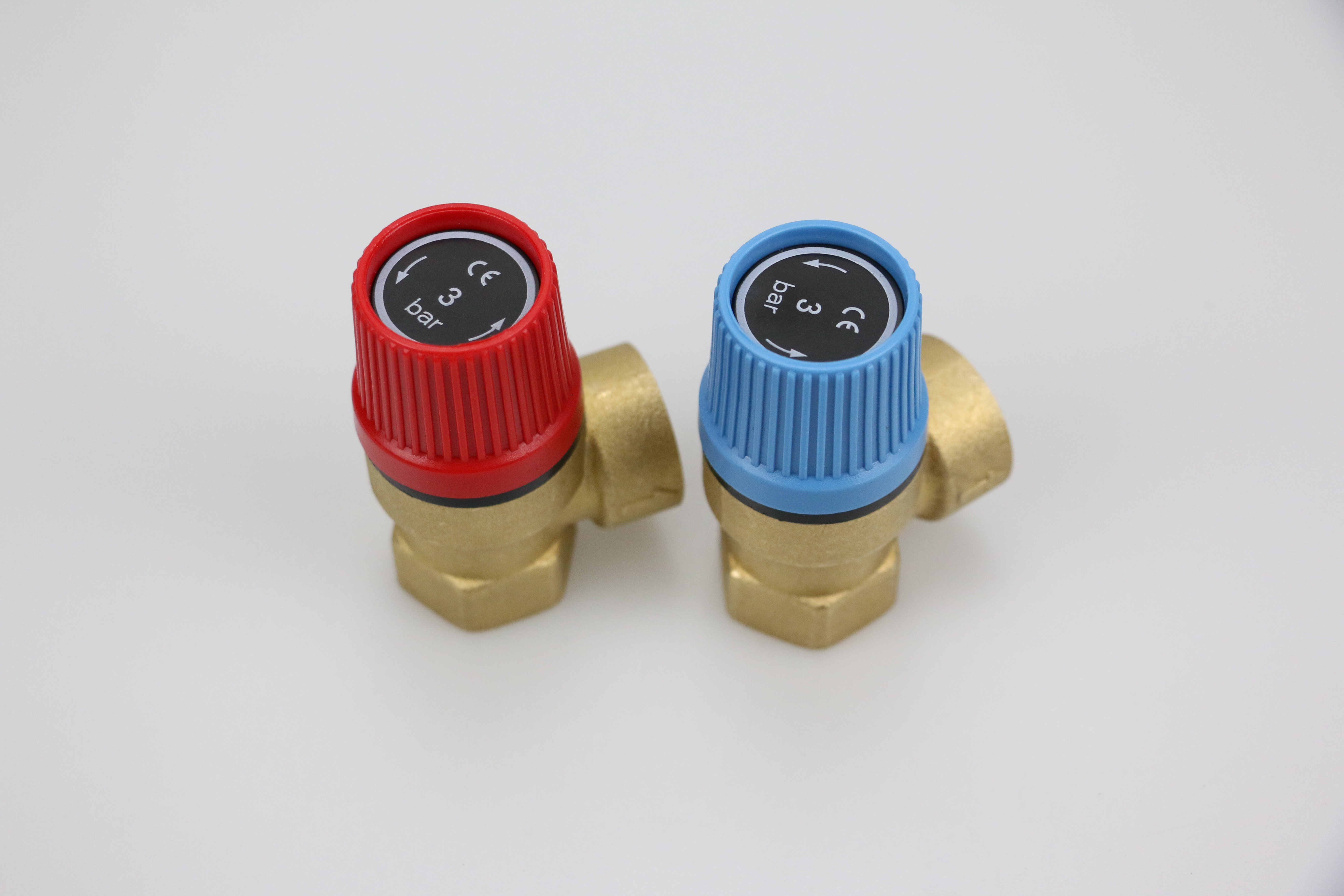 1/2 3/4 FF Brass Safety Valve with 3 bar 4 bar 6 bar