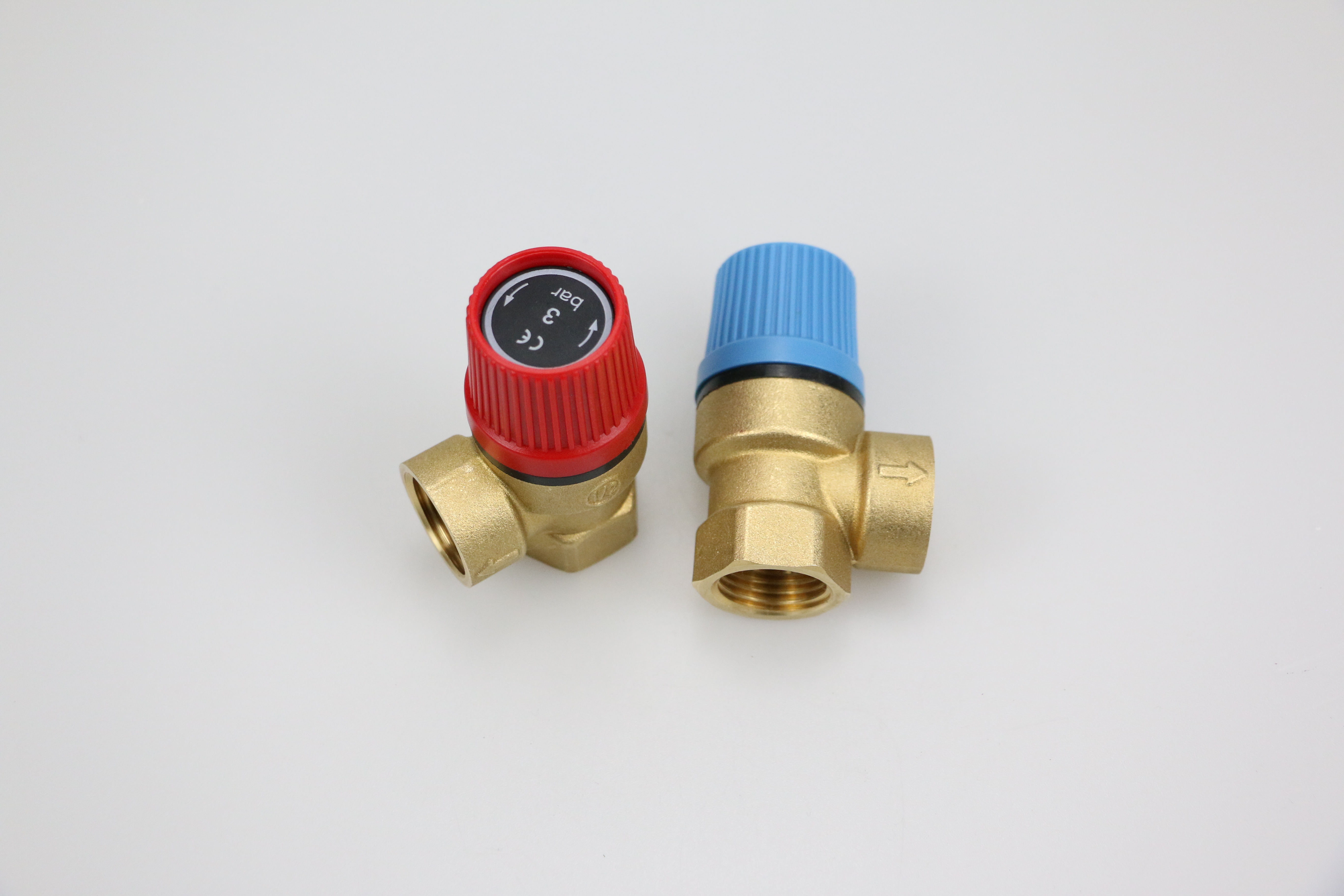 1/2 3/4 FF Brass Safety Valve with 3 bar 4 bar 6 bar