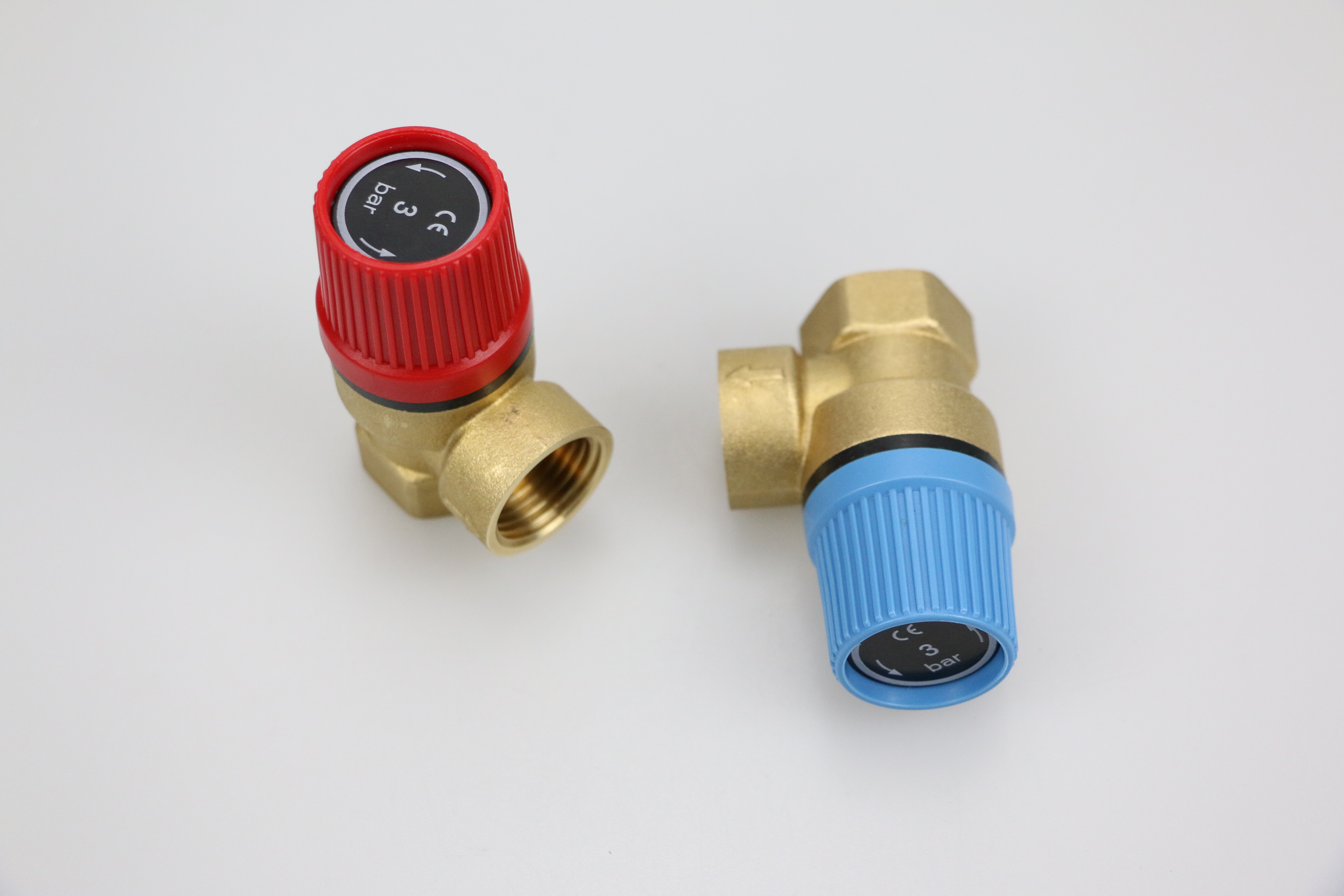 1/2 3/4 FF Brass Safety Valve with 3 bar 4 bar 6 bar